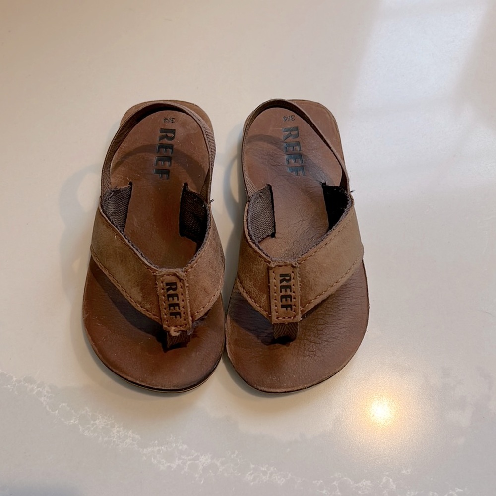 REEF TODDLER LITTLE LEATHER SMOOTHY SANDAL
